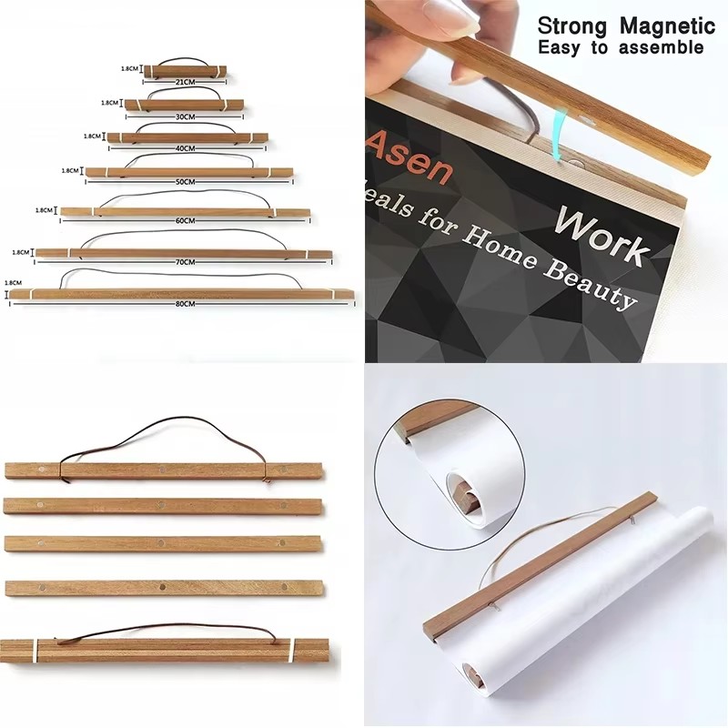 21-90cm Manyetik Ahşap Resim A - Engraved Wood Frame incelemesi ve fiyatı